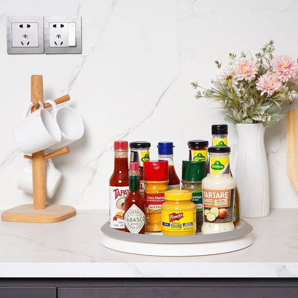 Lazy Susan Turntable Organizer for Cabinet - Picture 1 of 4